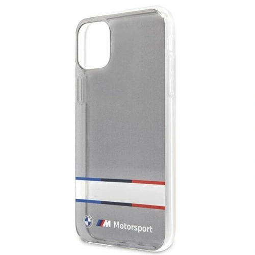 Kup Etui BMW BMHCN61SHTWK Apple iPhone 11 transparent hardcase Tricolor Stripes - BMW254CL - {ean13} - Sklep Home Screen
