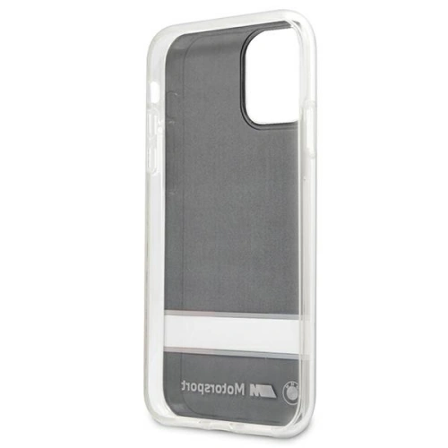 Kup Etui BMW BMHCN61SHTWK Apple iPhone 11 transparent hardcase Tricolor Stripes - BMW254CL - {ean13} - Sklep Home Screen