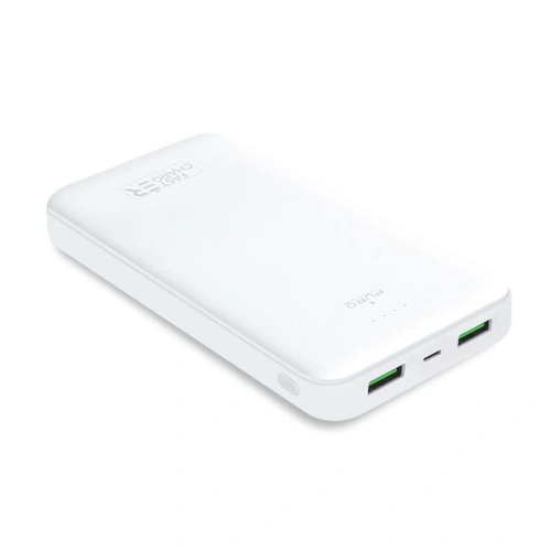 Kup Powerbank PURO White Fast Charger Power Bank 20000 mAh, 2xUSB-A + 1xUSB-C (alb) - PUR520WHT - {ean13} - Sklep Home Screen