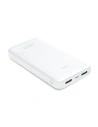 Powerbank PURO White Fast Charger Power Bank 20000 mAh, 2xUSB-A + 1xUSB-C (alb)