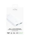 Kup Powerbank PURO White Fast Charger Power Bank 20000 mAh, 2xUSB-A + 1xUSB-C (alb) - PUR520WHT - {ean13} - Sklep Home Screen