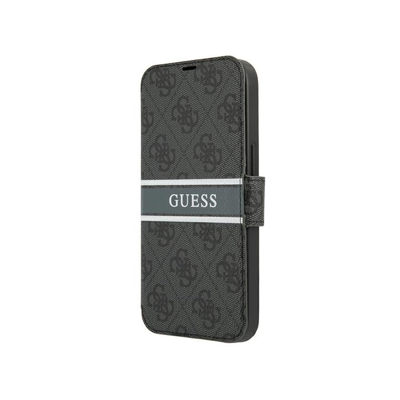 Buy Guess GUBKP13M4GDGR Apple iPhone 13 grey book 4G Stripe - 3666339032098 - GUE1454GRY - Homescreen.pl