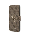Etui Guess GUBKP13M4GMGBR Apple iPhone 13 brązowy/brown book 4G Big Metal Logo