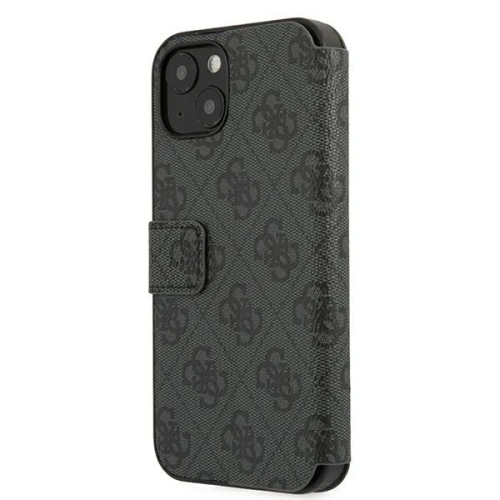 Kup Guess Apple Tasche GUBKP13M4GMGGR iPhone 13 grau/grau book 4G Big Metal Logo - GUE1458GRY - {ean13} - Sklep Home Screen