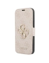 Guess Apple Tasche GUBKP13M4GMGPI iPhone 13 rosa/rosa Buch 4G Big Metal Logo