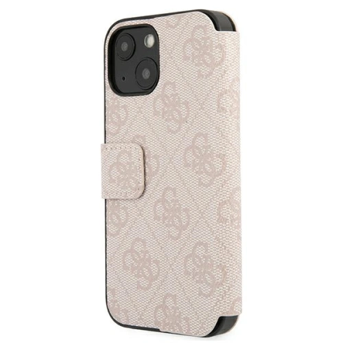 Kup Etui Guess GUBKP13M4GMGPI Apple iPhone 13 rózsaszín/pink könyv 4G Nagy Fém Logó - GUE1459PNK - {ean13} - Sklep Home Screen