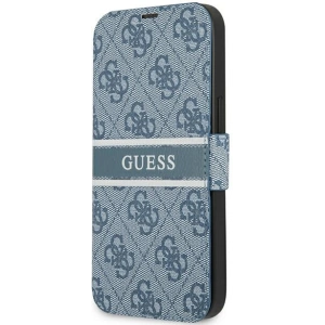 Kup Guess Apple Tasche GUBKP13S4GDBL iPhone 13 mini blau/blau book 4G Stripe - GUE1460BLU - {ean13} - Sklep Home Screen