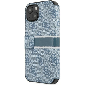 Kup Guess Apple Tasche GUBKP13S4GDBL iPhone 13 mini blau/blau book 4G Stripe - GUE1460BLU - {ean13} - Sklep Home Screen