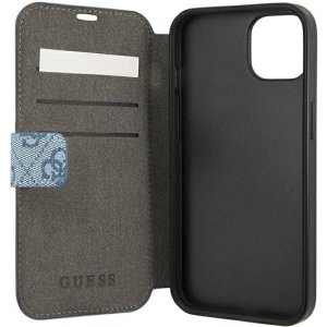 Kup Guess Apple Tasche GUBKP13S4GDBL iPhone 13 mini blau/blau book 4G Stripe - GUE1460BLU - {ean13} - Sklep Home Screen