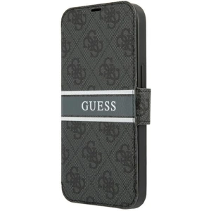 Kup Guess Apple Tasche GUBKP13S4GDGR iPhone 13 mini grau/grau book 4G Stripe - GUE1462GRY - {ean13} - Sklep Home Screen