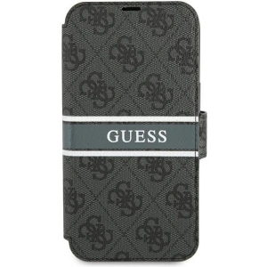 Kup Guess Apple Tasche GUBKP13S4GDGR iPhone 13 mini grau/grau book 4G Stripe - GUE1462GRY - {ean13} - Sklep Home Screen