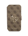 Kup Etui Guess GUBKP13X4GMGBR Apple iPhone 13 Pro Max barna/brown könyv 4G Nagy Fém Logó - GUE1473BR - {ean13} - Sklep Home Screen