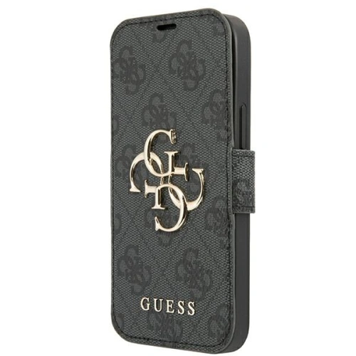 Kup Guess Apple Tasche GUBKP13X4GMGGR iPhone 13 Pro Max grau/grau book 4G Big Metal Logo - GUE1474GRY - {ean13} - Sklep Home Screen