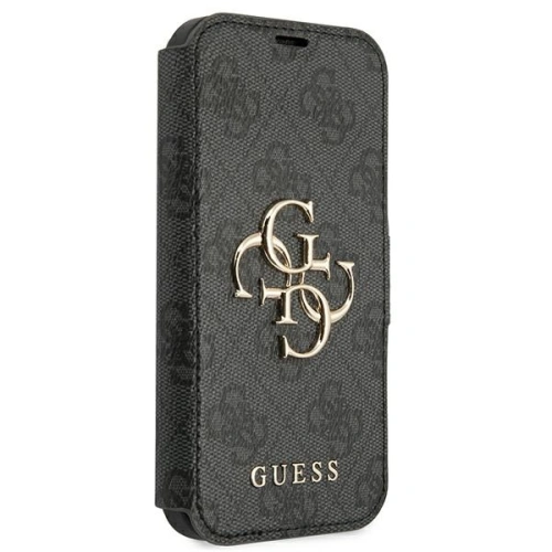 Kup Guess Apple Tasche GUBKP13X4GMGGR iPhone 13 Pro Max grau/grau book 4G Big Metal Logo - GUE1474GRY - {ean13} - Sklep Home Screen