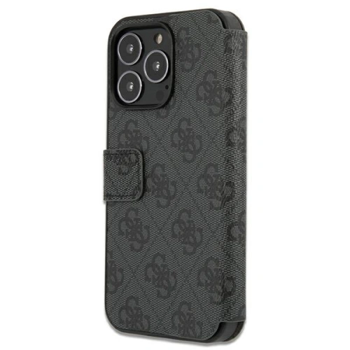 Kup Guess Apple Tasche GUBKP13X4GMGGR iPhone 13 Pro Max grau/grau book 4G Big Metal Logo - GUE1474GRY - {ean13} - Sklep Home Screen