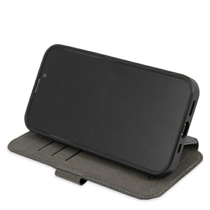 Etui Guess GUBKP13X4GMGGR Apple iPhone 13 Pro Max szary/grey book 4G Big Metal Logo