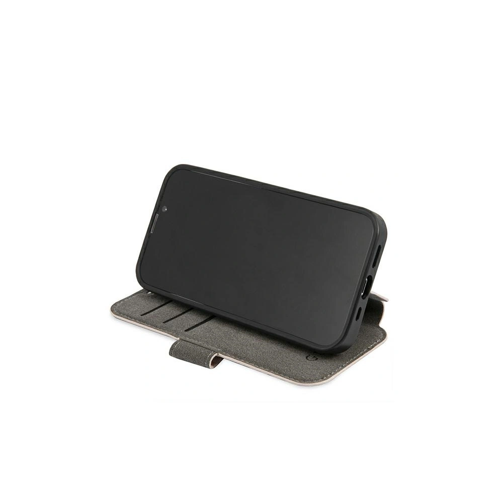 Etui Guess GUBKP13X4GMGPI Apple iPhone 13 Pro Max różowy/pink book 4G Big Metal Logo