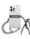 Kup Etui Guess GUHCP13LKC4GBSI Apple iPhone 13 Pro Átlátszó kemény tok 4G Szürke Pánt Ezüst Lánc - GUE1478CL - {ean13} - Sklep Home Screen
