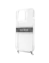 Kup Etui Guess GUHCP13LKC4GBSI Apple iPhone 13 Pro Átlátszó kemény tok 4G Szürke Pánt Ezüst Lánc - GUE1478CL - {ean13} - Sklep Home Screen
