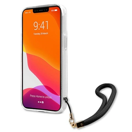 Kup Etui Guess GUHCP13LKCABBK Apple iPhone 13 Pro czarny/black hardcase Camo Strap Collection - GUE1479BLK - {ean13} - Sklep Home Screen