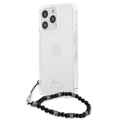 Kup Etui Guess GUHCP13LKPSBK Apple iPhone 13 Pro Transparent hardcase Black Pearl - GUE1481CL - {ean13} - Sklep Home Screen