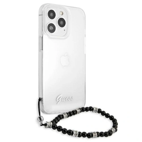 Kup Etui Guess GUHCP13LKPSBK Apple iPhone 13 Pro Transparent hardcase Black Pearl - GUE1481CL - {ean13} - Sklep Home Screen