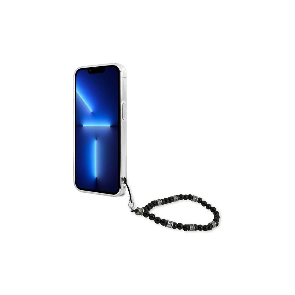 Etui Guess GUHCP13LKPSBK Apple iPhone 13 Pro Transparent hardcase Black Pearl