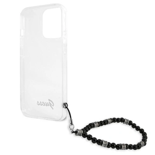 Kup Etui Guess GUHCP13LKPSBK Apple iPhone 13 Pro Transparent hardcase Black Pearl - GUE1481CL - {ean13} - Sklep Home Screen