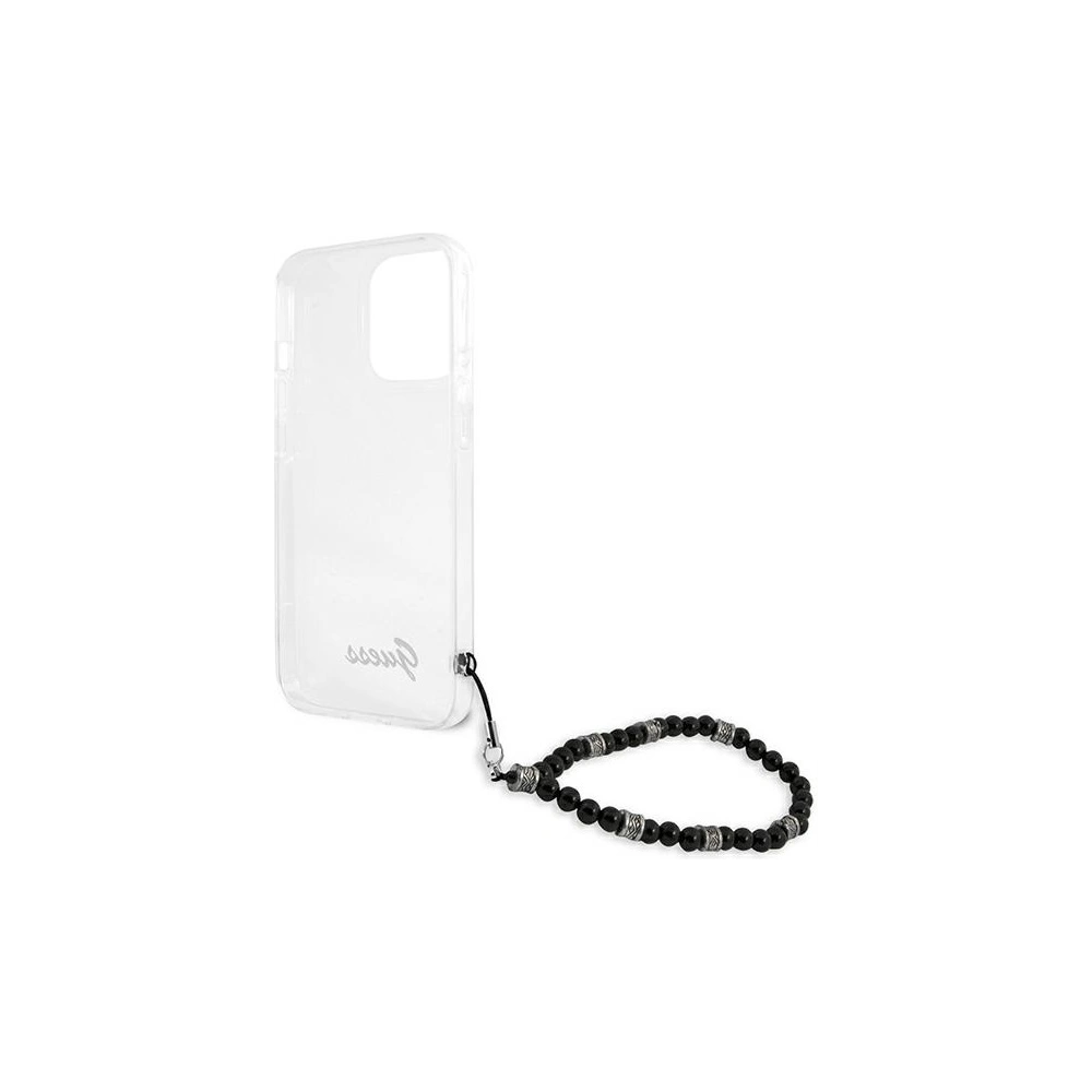 Etui Guess GUHCP13LKPSBK Apple iPhone 13 Pro Transparent hardcase Black Pearl