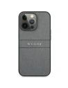 Kup Etui Guess GUHCP13LPSASBGR Apple iPhone 13 Pro gri/grey Saffiano Strap - GUE1483GRY - {ean13} - Sklep Home Screen