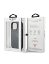 Kup Etui Guess GUHCP13LPSASBGR Apple iPhone 13 Pro gri/grey Saffiano Strap - GUE1483GRY - {ean13} - Sklep Home Screen