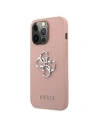Etui Guess GUHCP13LSA4GSPI Apple iPhone 13 Pro różowy/pink hardcase Saffiano 4G Metal Logo