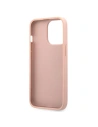 Etui Guess GUHCP13LSA4GSPI Apple iPhone 13 Pro różowy/pink hardcase Saffiano 4G Metal Logo