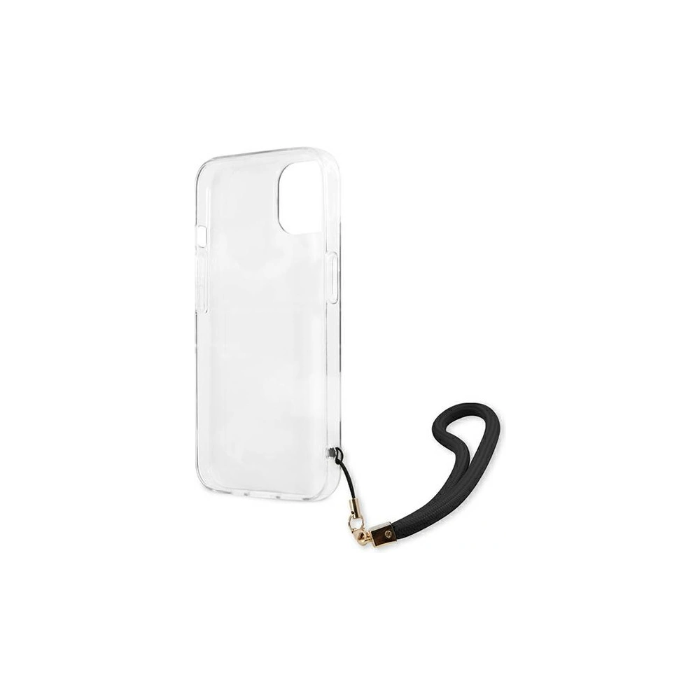 Etui Guess GUHCP13MKCABBK Apple iPhone 13 czarny/black hardcase Camo Strap Collection