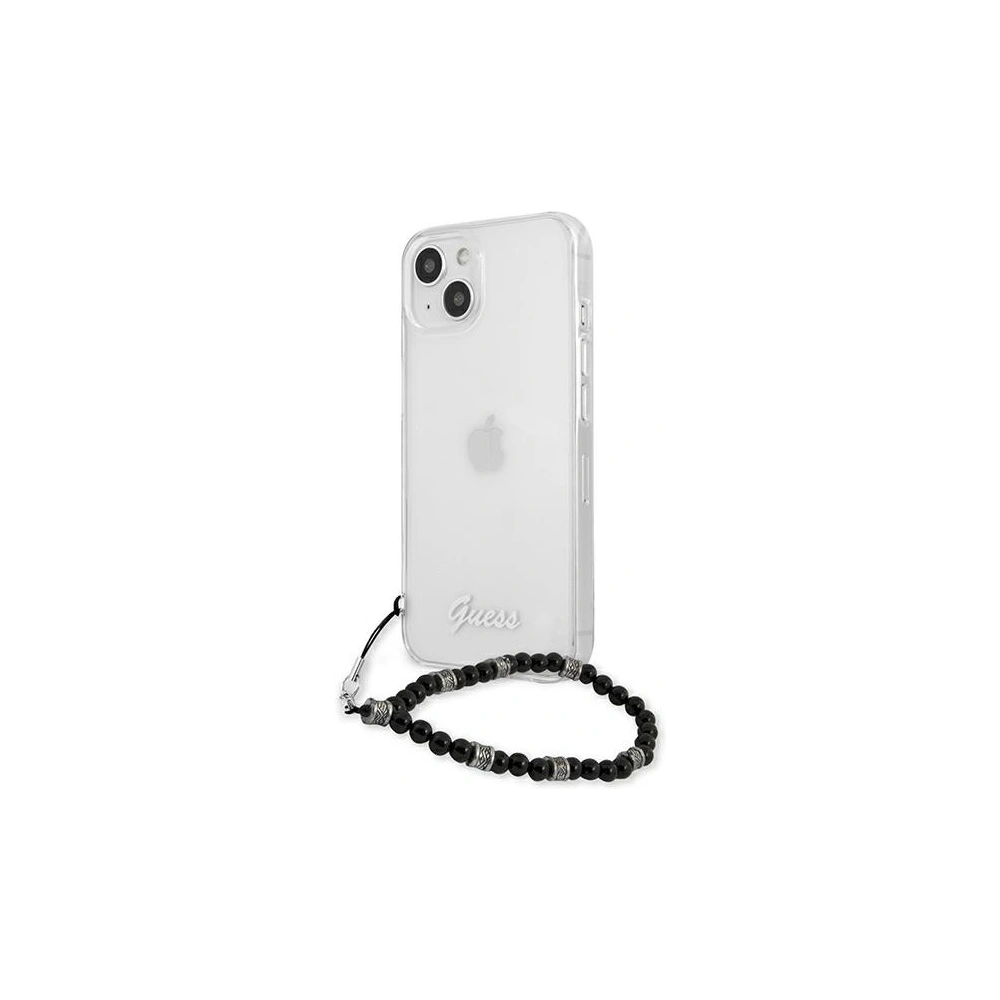 Etui Guess GUHCP13MKPSBK Apple iPhone 13 Transparent hardcase Black Pearl