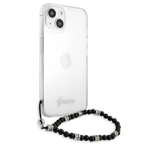 Kup Etui Guess GUHCP13MKPSBK Apple iPhone 13 Carcasă rigidă transparentă Negru Perlă - GUE1492CL - {ean13} - Sklep Home Screen