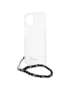 Kup Guess Apple Tasche GUHCP13MKPSBK iPhone 13 Transparentes Hartschalenetui Schwarz Perle - GUE1492CL - {ean13} - Sklep Home Screen