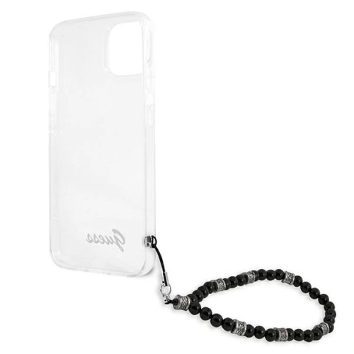 Kup Guess Apple Tasche GUHCP13MKPSBK iPhone 13 Transparentes Hartschalenetui Schwarz Perle - GUE1492CL - {ean13} - Sklep Home Screen