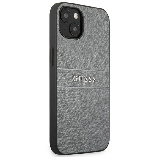 Kup Etui Guess GUHCP13MPSASBGR Apple iPhone 13 šedý/grey Saffiano Strap - GUE1495GRY - {ean13} - Sklep Home Screen
