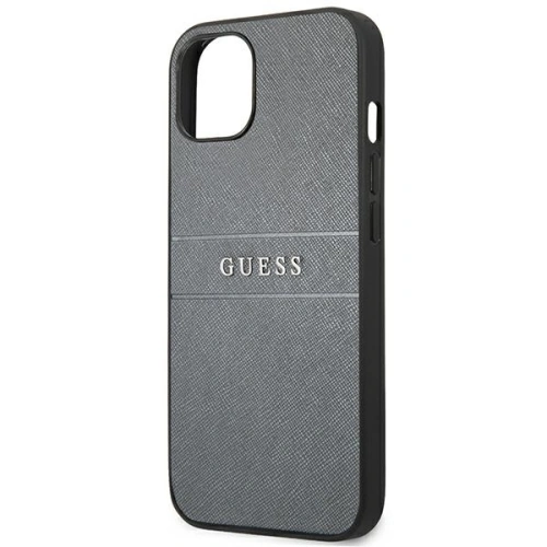 Kup Etui Guess GUHCP13MPSASBGR Apple iPhone 13 šedý/grey Saffiano Strap - GUE1495GRY - {ean13} - Sklep Home Screen