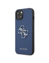 Kup Etui Guess GUHCP13MSA4GSBL Apple iPhone 13 albastru/blue hardcase Saffiano 4G Metal Logo - GUE1497BLU - {ean13} - Sklep Home Screen