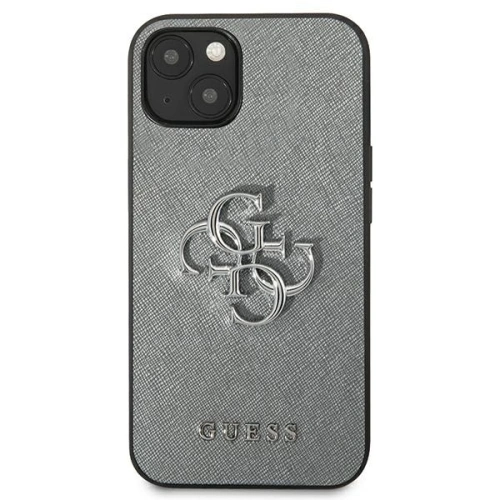 Kup Guess Apple Tasche GUHCP13MSA4GSGR iPhone 13 grau/grau Hartschale Saffiano 4G Metall Logo - GUE1498GRY - {ean13} - Sklep Home Screen