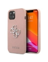 Guess GUHCP13MSA4GSPI Apple iPhone 13 pink hardcase Saffiano 4G Metal Logo