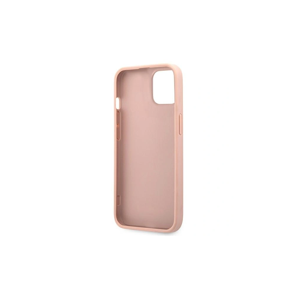 Etui Guess GUHCP13MSA4GSPI Apple iPhone 13 różowy/pink hardcase Saffiano 4G Metal Logo