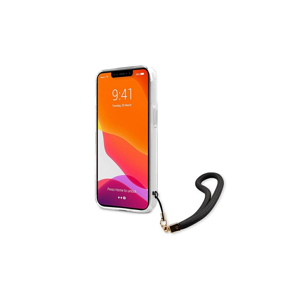 Etui Guess GUHCP13SKCABBK Apple iPhone 13 mini czarny/black hardcase Camo Strap Collection