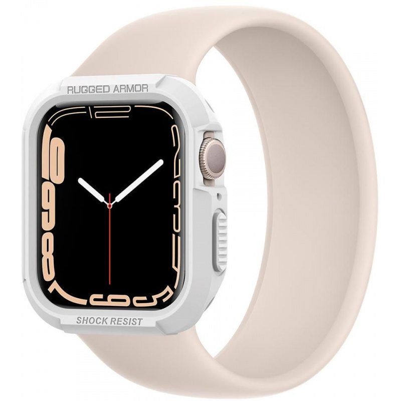 Buy Spigen Rugged Armor Apple Watch 4 / 5 / 6 / 7 / Se (44 / 45 Mm) White - 8809613760378 - SPN2014WHT - Homescreen.pl