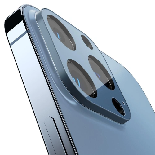 Kup Sticlă întărită pentru aparat Spigen Optik Camera Lens Apple iPhone 13 Pro/13 Pro Max Sierra Blue [2 PACK] - SPN2015BLU - {ean13} - Sklep Home Screen