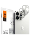 Sticlă securizată pentru aparat Spigen Optik Camera Lens Apple iPhone 13 Pro/13 Pro Max Silver [2 PACK]