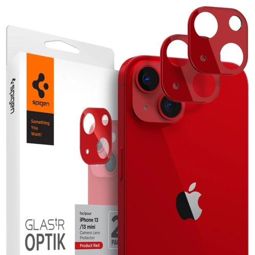 Buy Spigen Optik Camera Lens Apple iPhone 13/13 mini Red [2 PACK] - SPN2018RED - {ean13} - Home Screen Store Europe