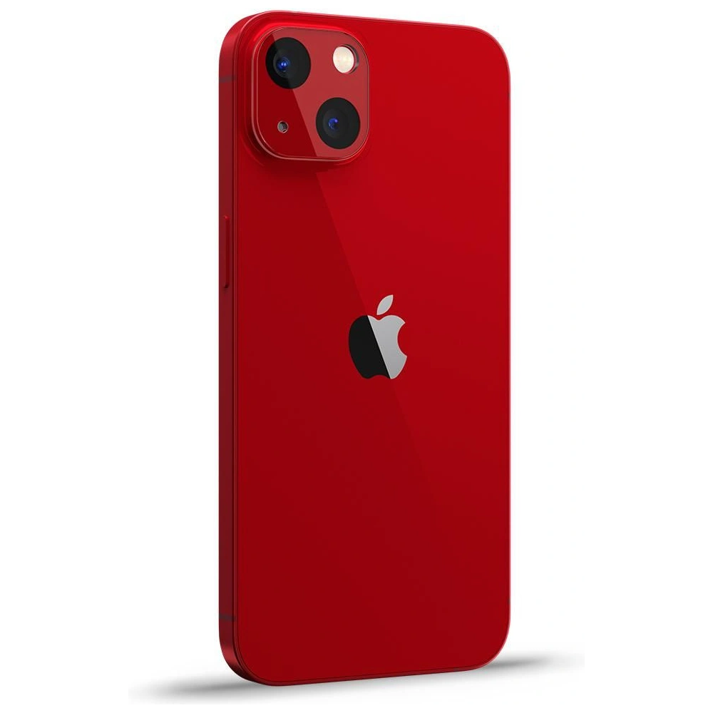 Szkło hartowane na aparat Spigen Optik Camera Lens Apple iPhone 13/13 mini Red [2 PACK]
